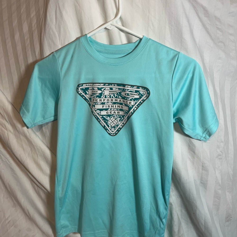 Columbia Kids Light Blue Performance‎ Tee